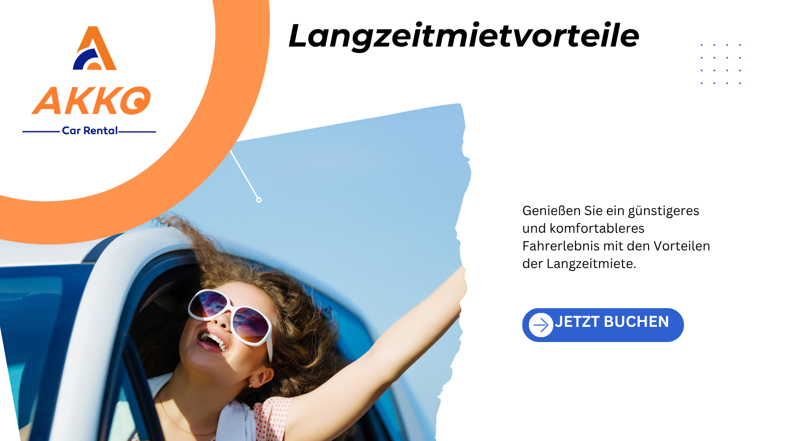 Langzeit-Autovermietung