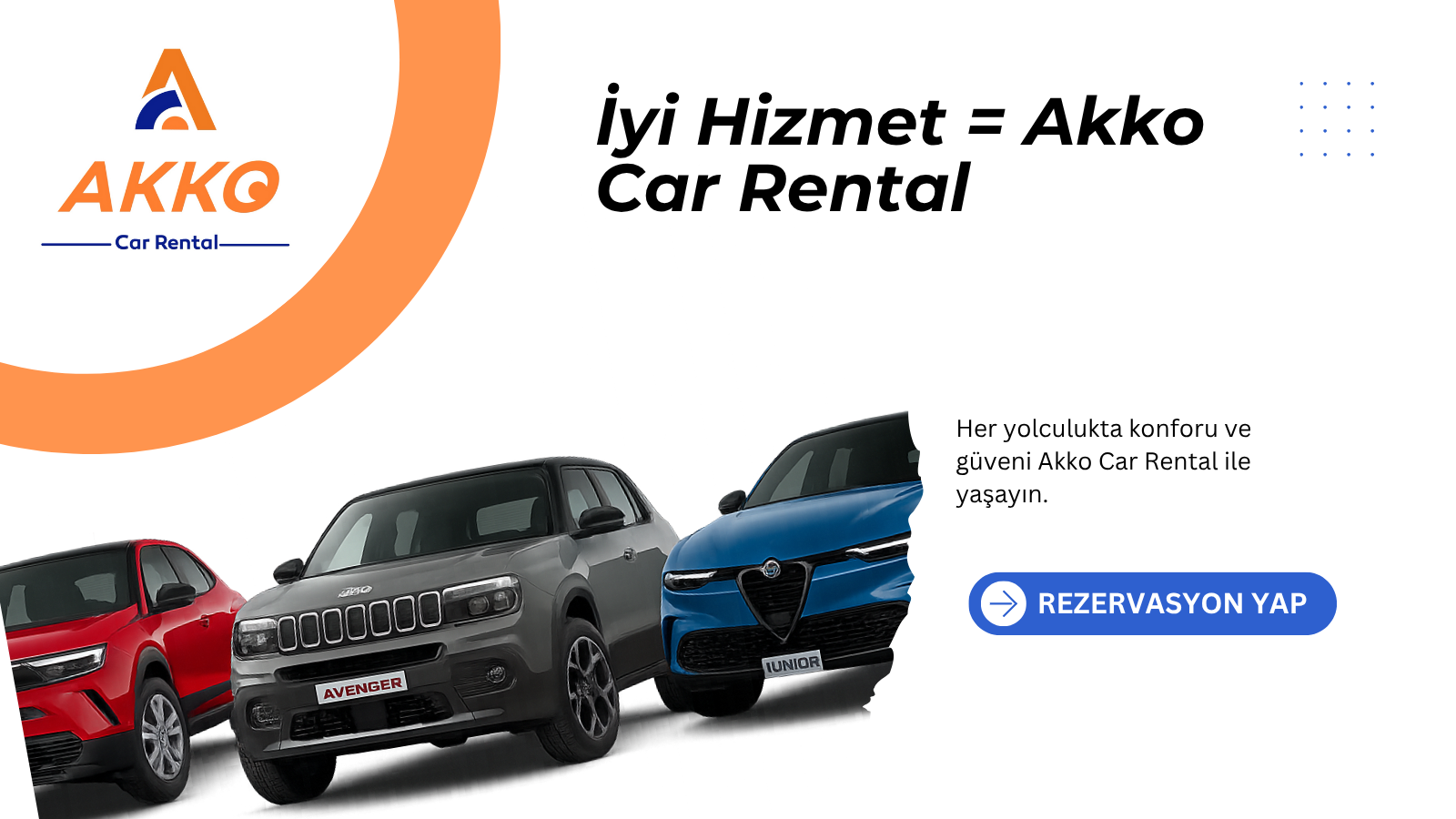 Neden AKKO Car Rental?